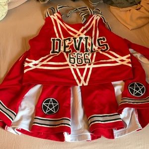 Dolls kill cheerleader Halloween costume